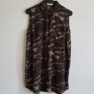 Equipment Essentials Silk Mini Dress